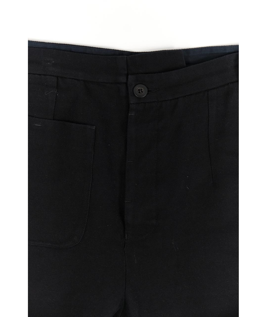 LOST & FOUND RIA DUNN Черные хлопковые брюки чинос, фото 4