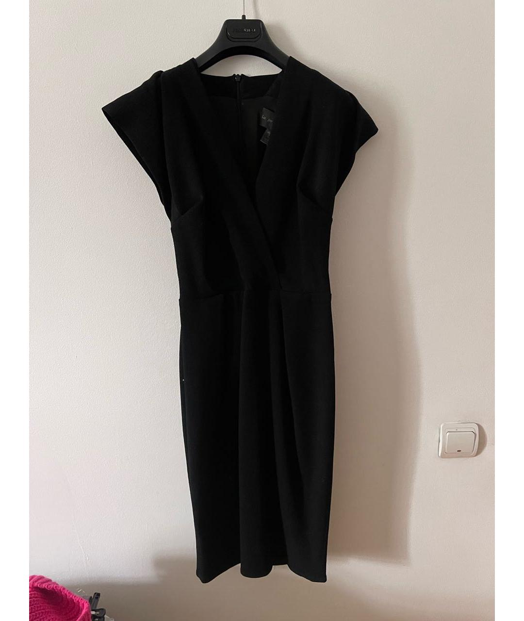LA PETITE S Черное коктейльное платье, фото 6