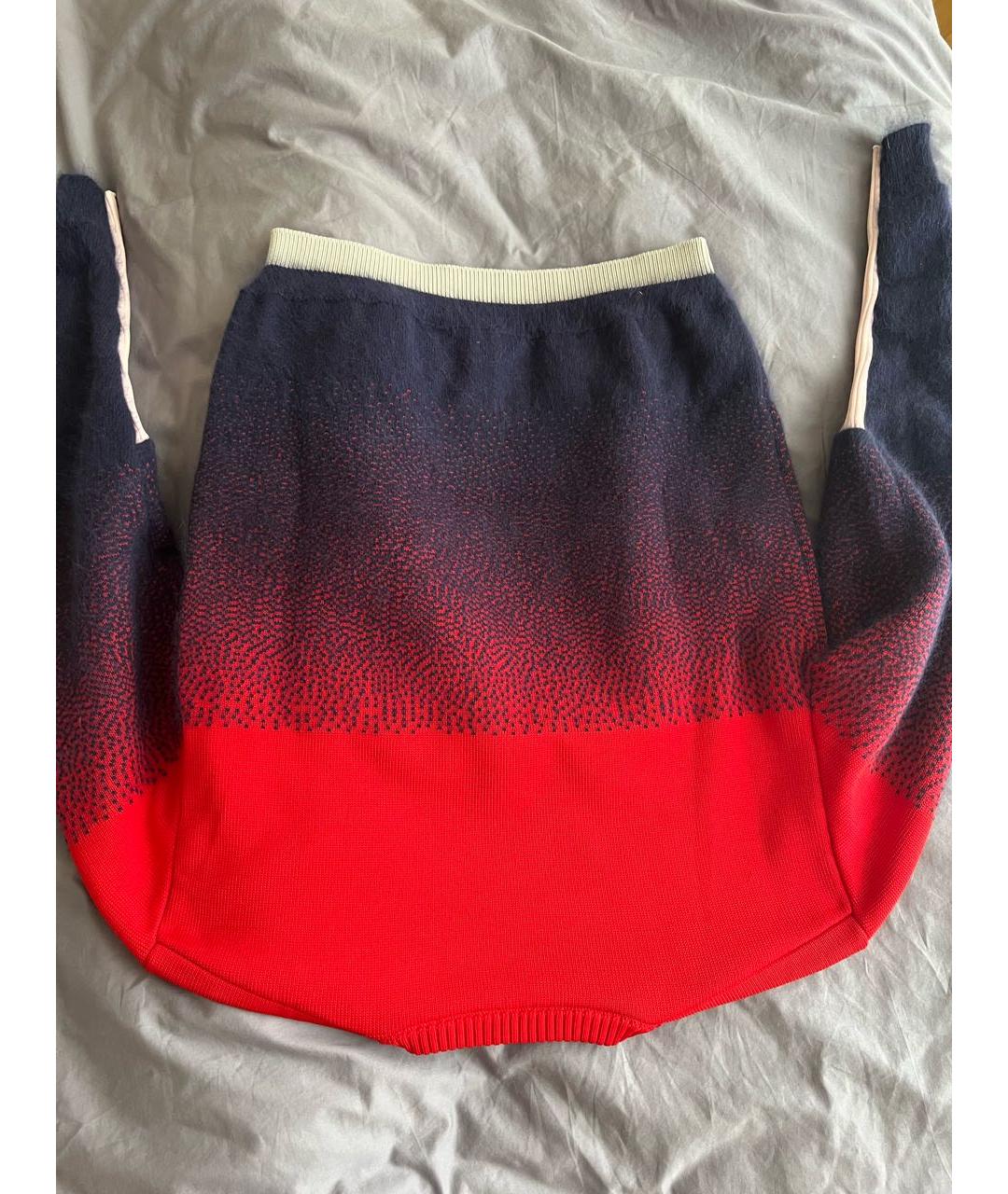 VERSACE Красный шерстяной джемпер / свитер, фото 2