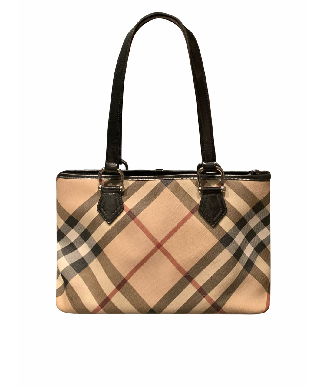 BURBERRY Мульти кожаная сумка тоут, фото 1