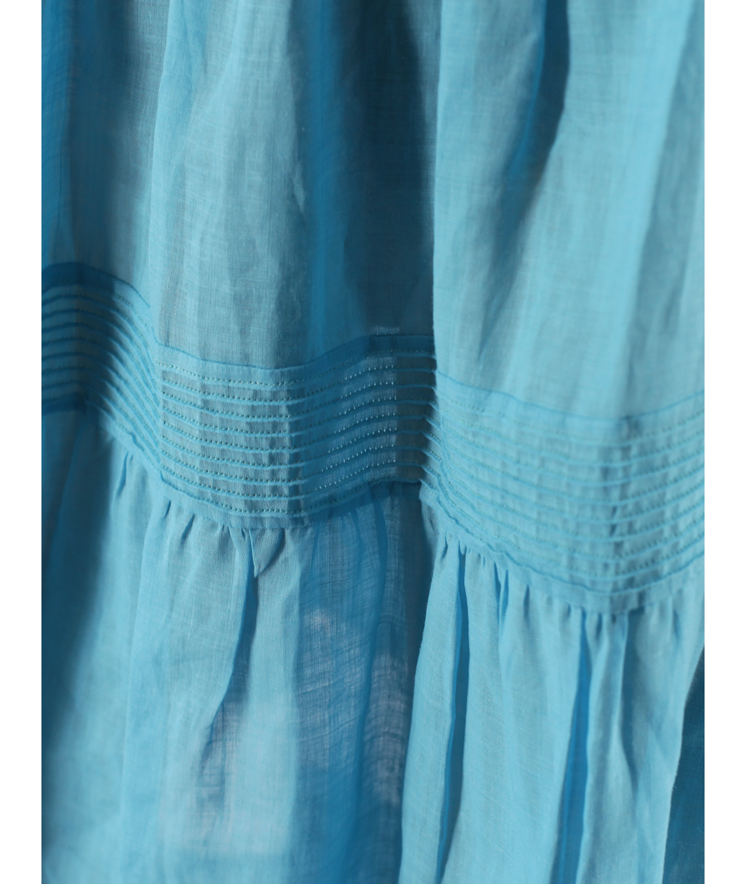 ERMANNO SCERVINO Голубая полиэстеровая юбка миди, фото 4