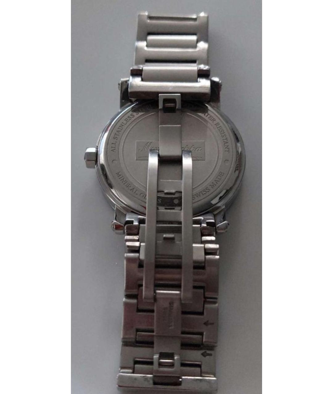 MONTEGRAPPA Серебряные стальные часы, фото 3