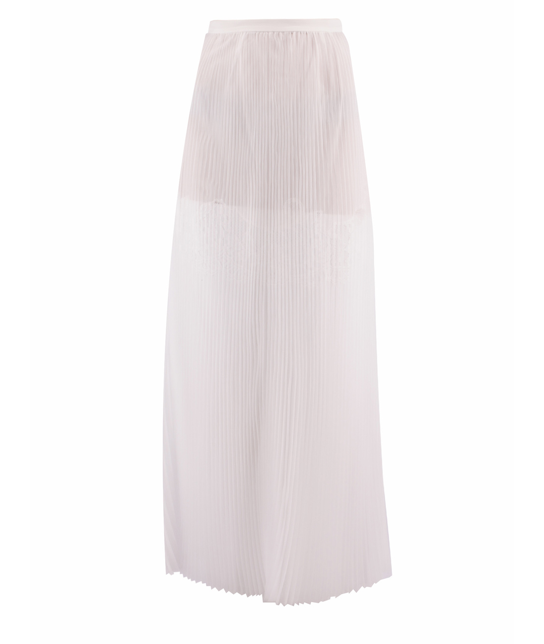 ERMANNO SCERVINO Белая полиэстеровая юбка макси, фото 1