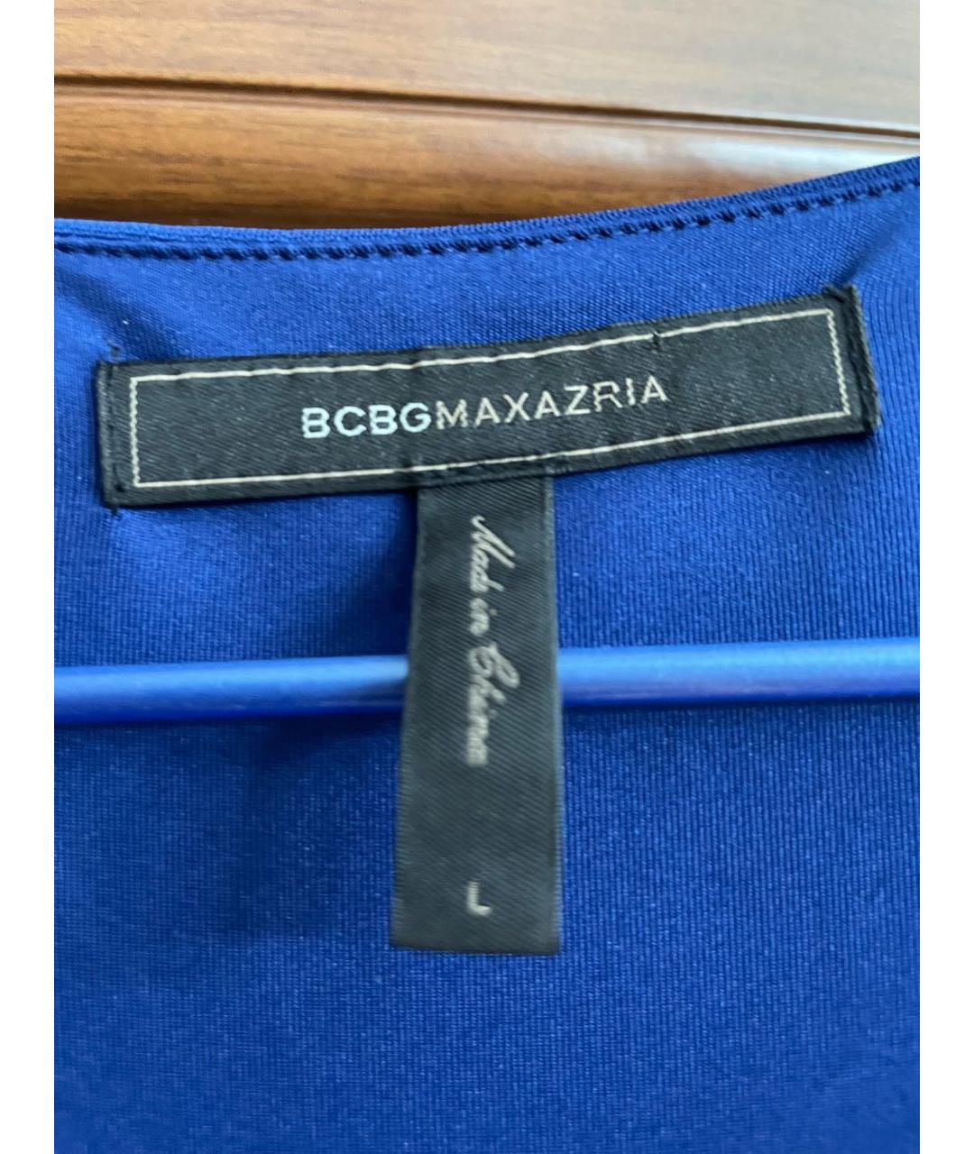 BCBG MAXAZRIA Темно-синее коктейльное платье, фото 2