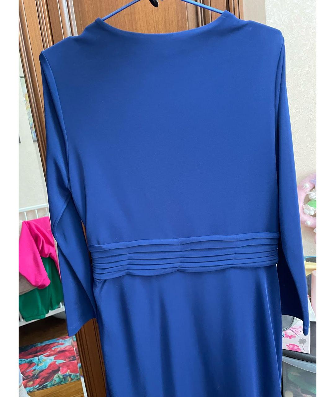 BCBG MAXAZRIA Темно-синее коктейльное платье, фото 3