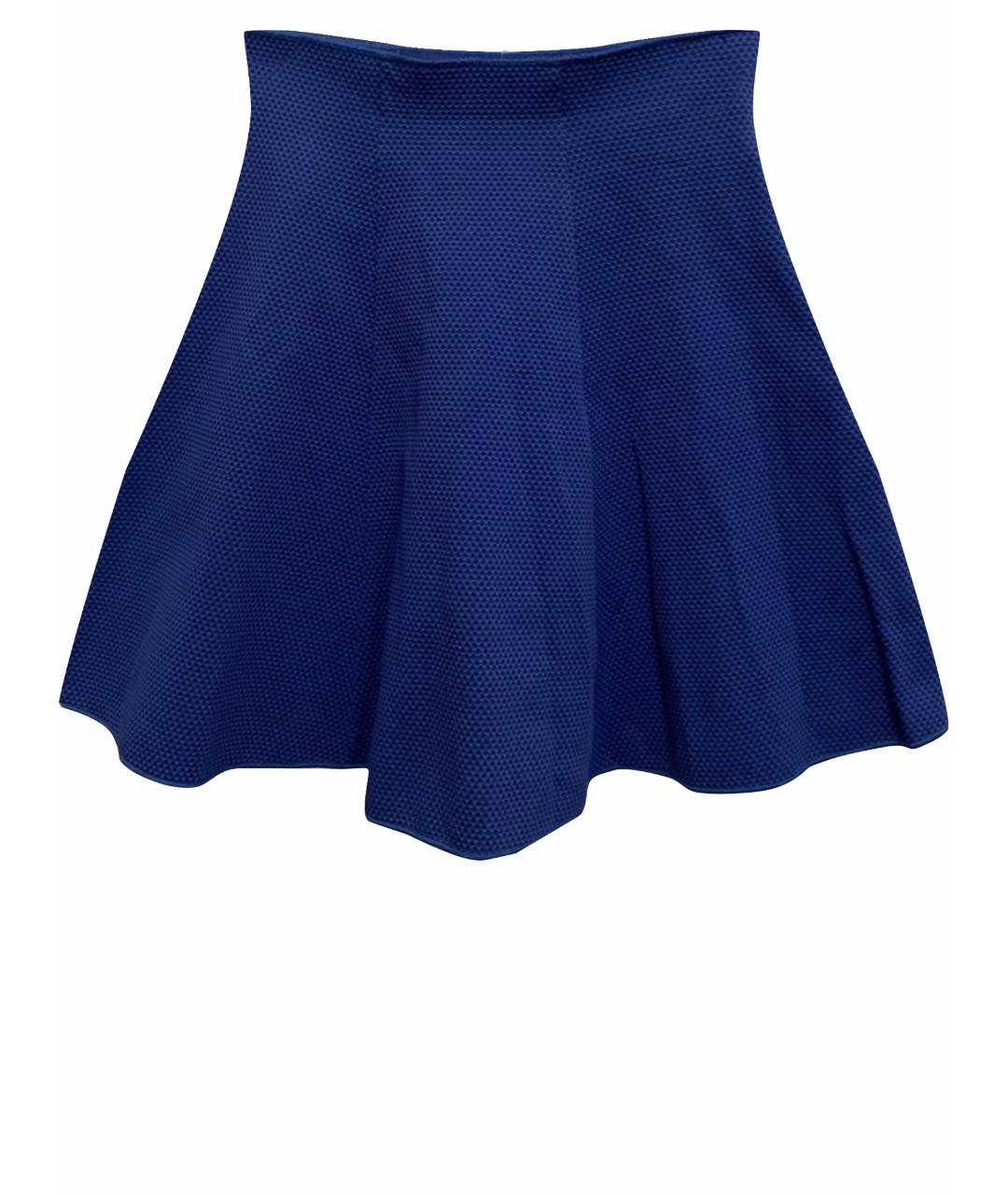 MISSONI Синяя юбка мини, фото 1