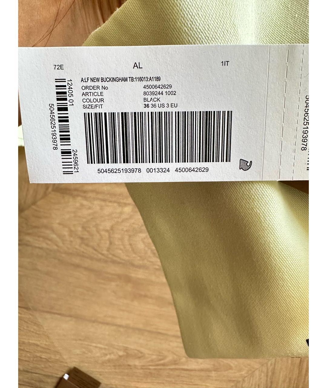BURBERRY Черные кожаные сандалии, фото 7