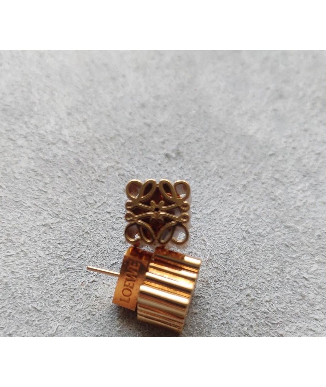LOEWE Золотые серьги, фото 5