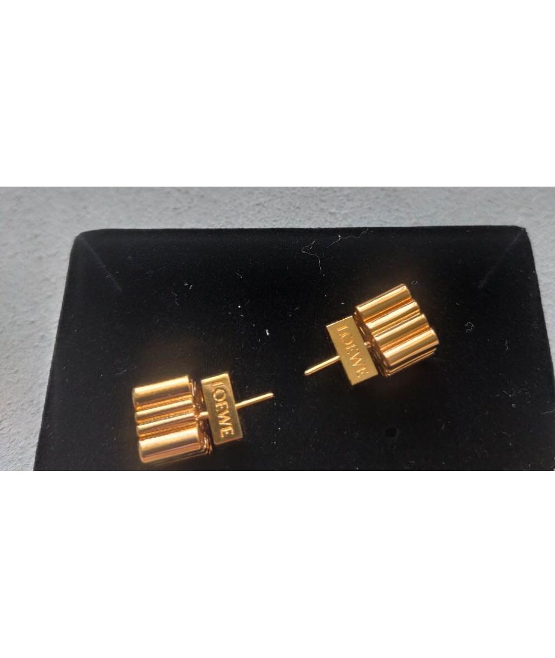 LOEWE Золотые серьги, фото 4