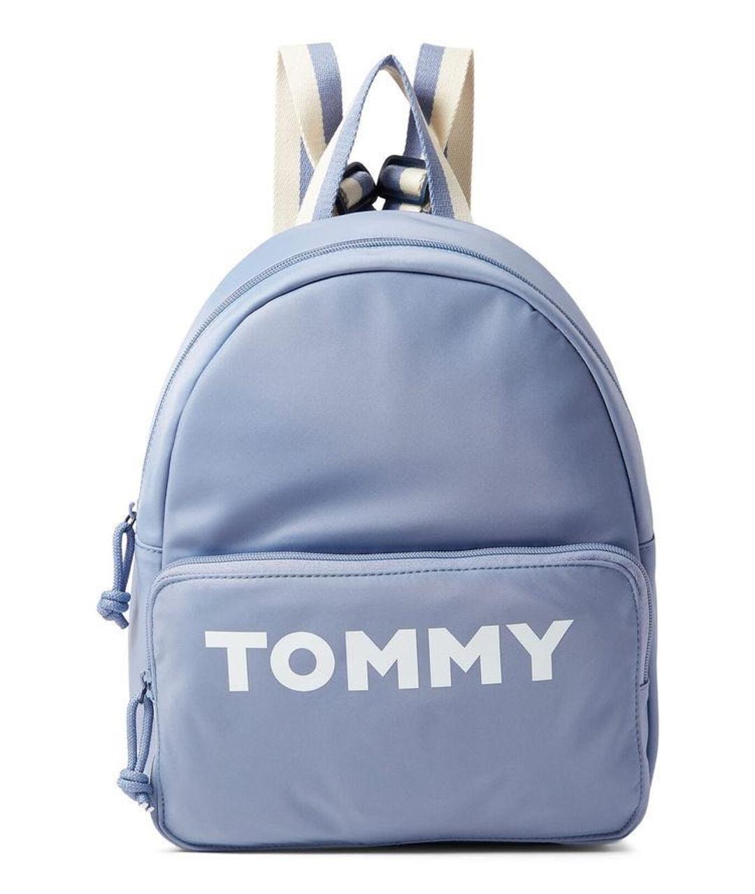 TOMMY HILFIGER Голубой синтетический рюкзак, фото 7