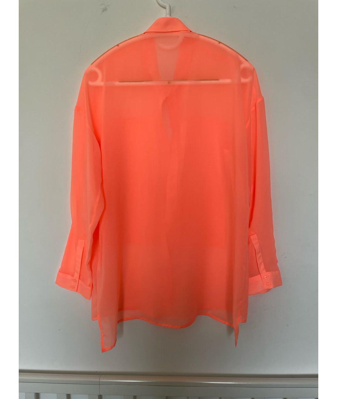 COS Оранжевая полиэстеровая блузы, фото 2