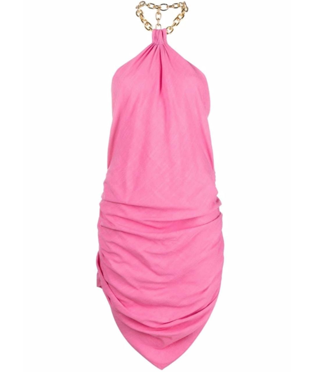 GIUSEPPE DI MORABITO Розовое платье, фото 5