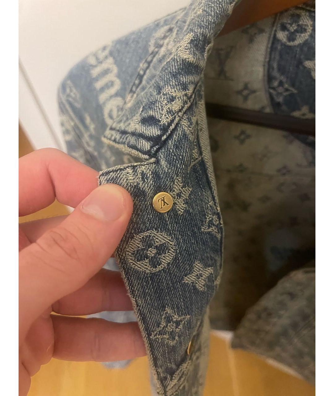 LOUIS VUITTON Голубая куртка, фото 4