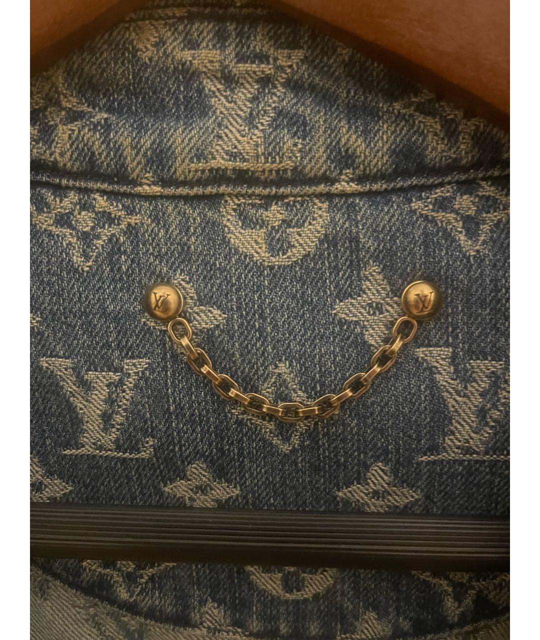 LOUIS VUITTON Голубая куртка, фото 3