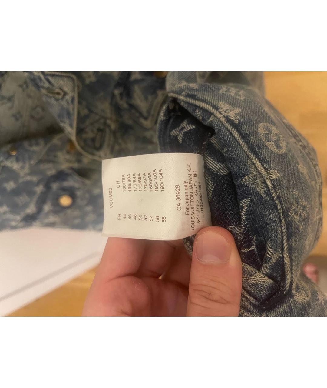 LOUIS VUITTON Голубая куртка, фото 6