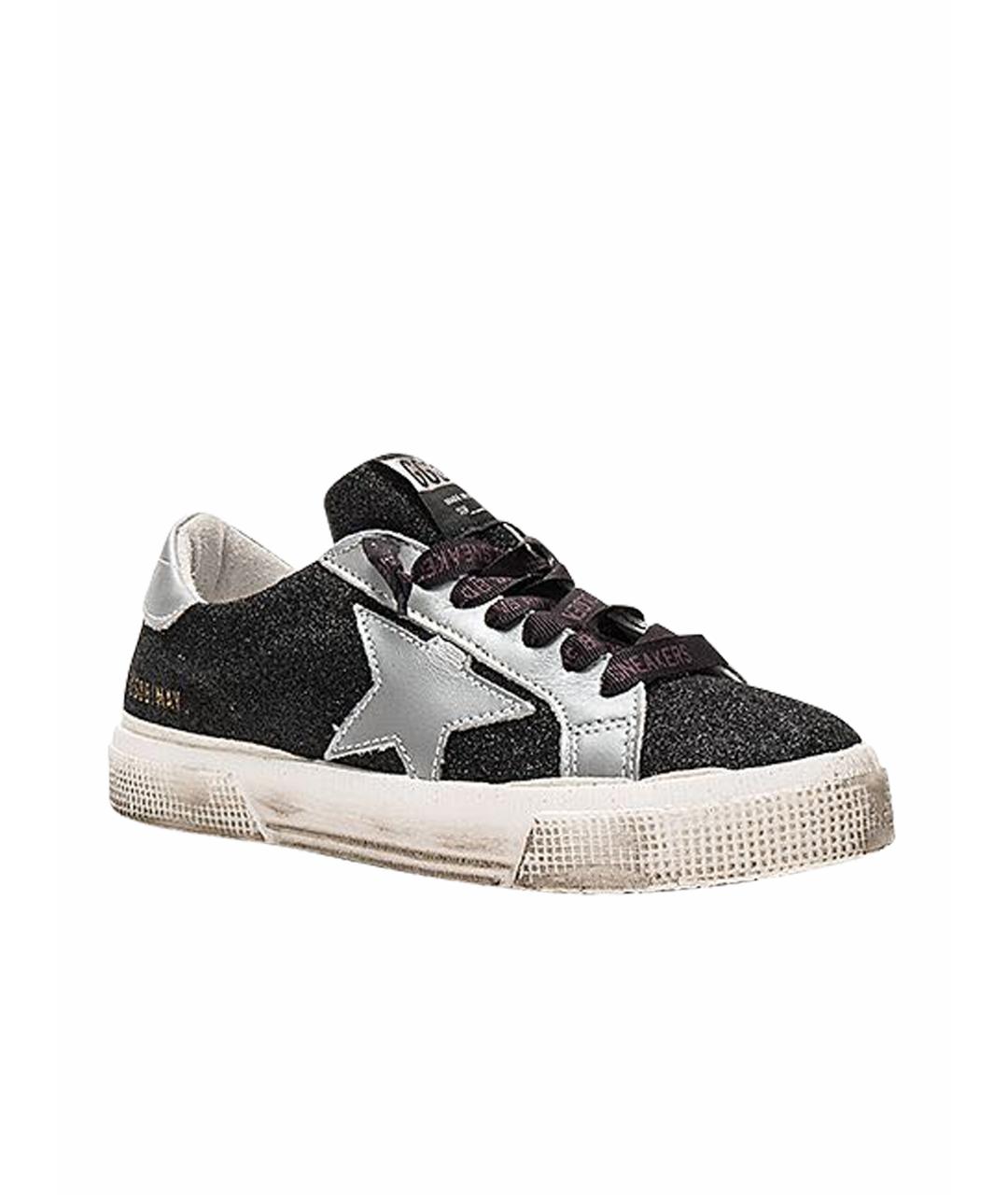 GOLDEN GOOSE DELUXE BRAND Черные кеды, фото 1