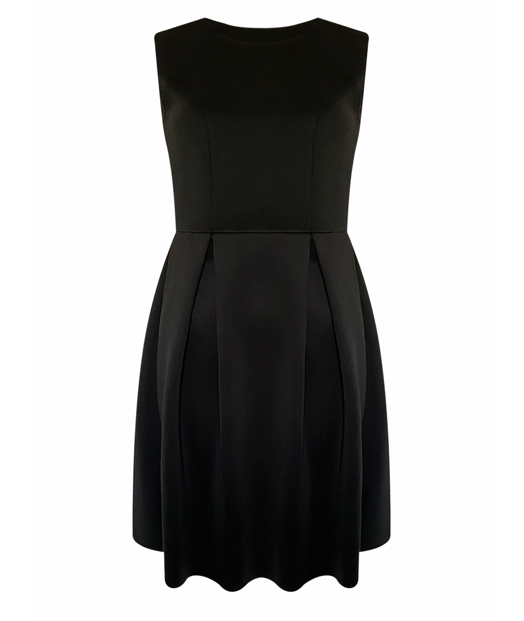 SPORT MAX CODE Черное синтетическое повседневное платье, фото 1