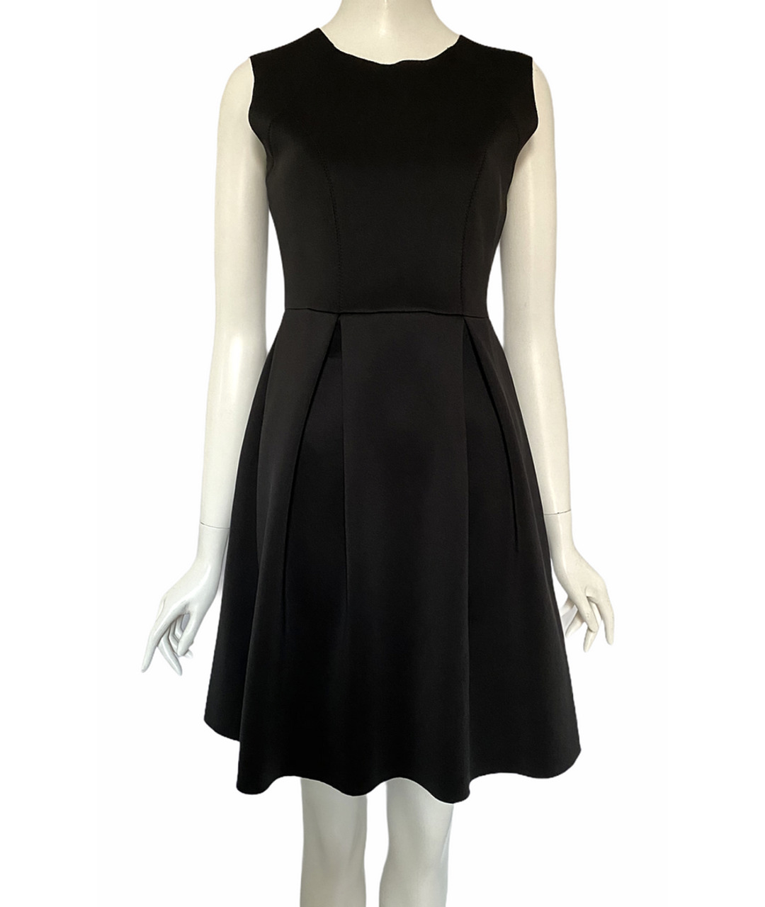 SPORT MAX CODE Черное синтетическое повседневное платье, фото 3