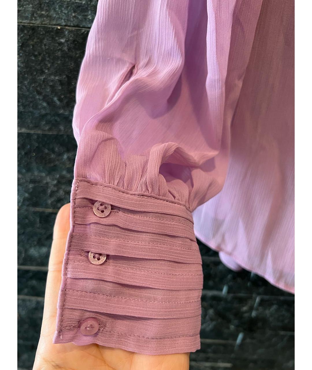 RALPH LAUREN Фиолетовая блузы, фото 4