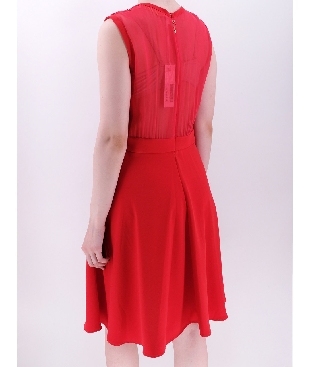 MOSCHINO Красное повседневное платье, фото 3