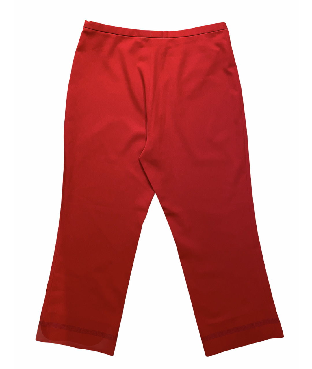VERSACE Красные брюки широкие, фото 2