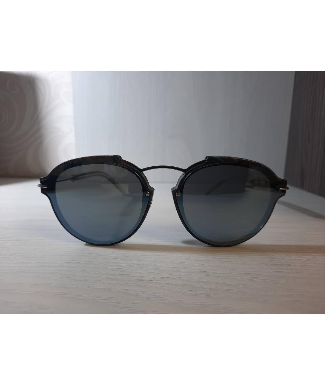 DIOR HOMME Темно-синие пластиковые солнцезащитные очки, фото 7