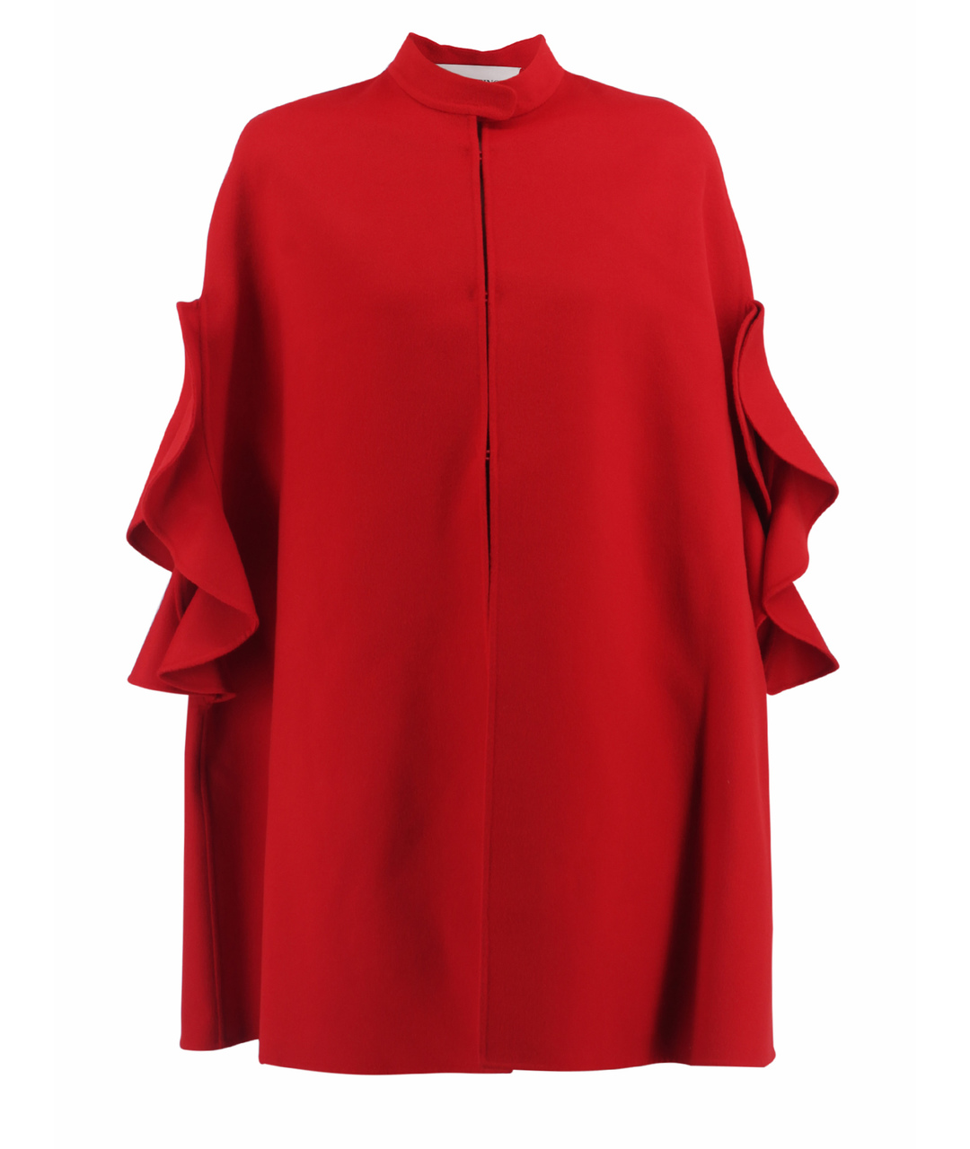VALENTINO Красное шерстяное пальто, фото 1