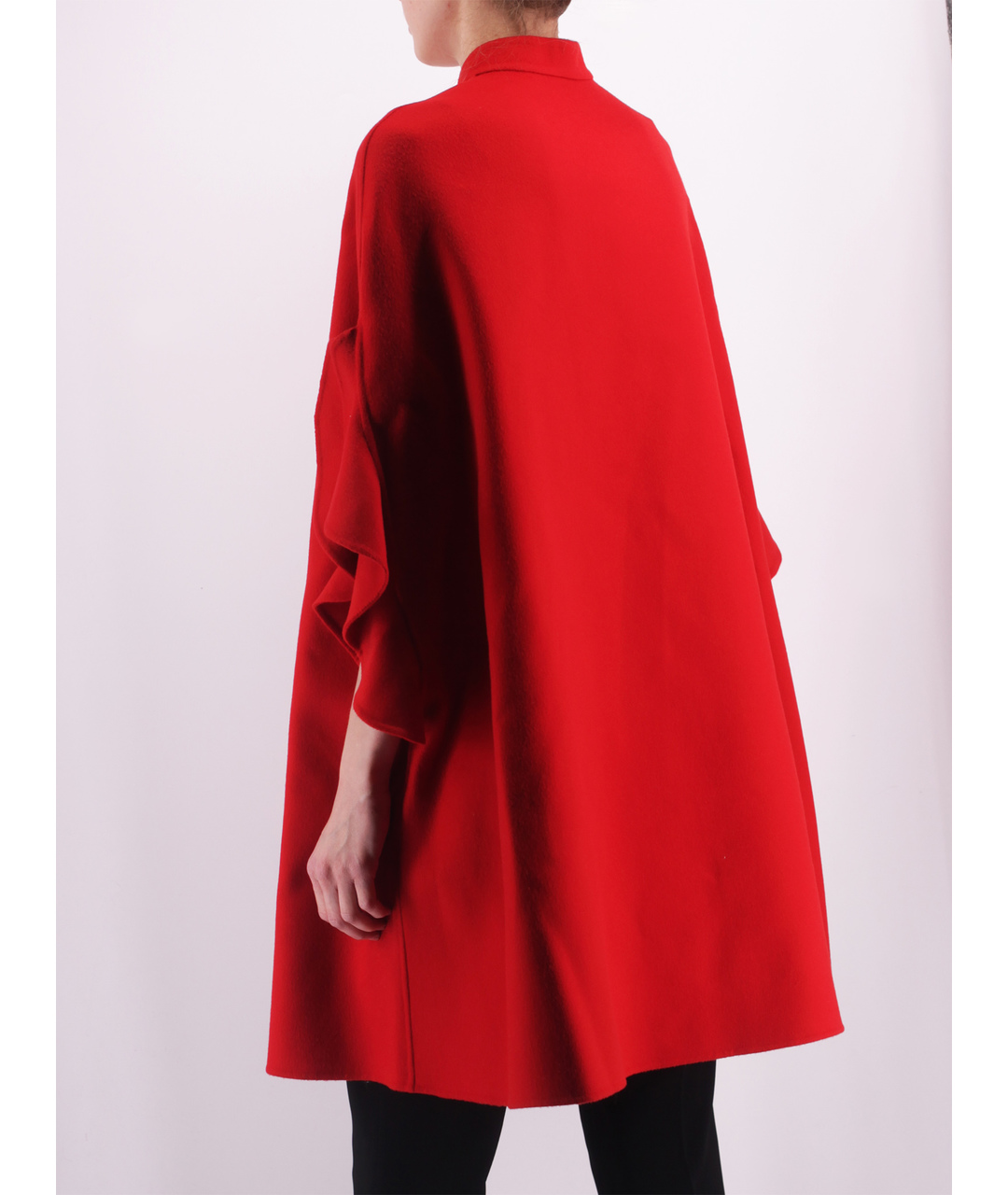 VALENTINO Красное шерстяное пальто, фото 3