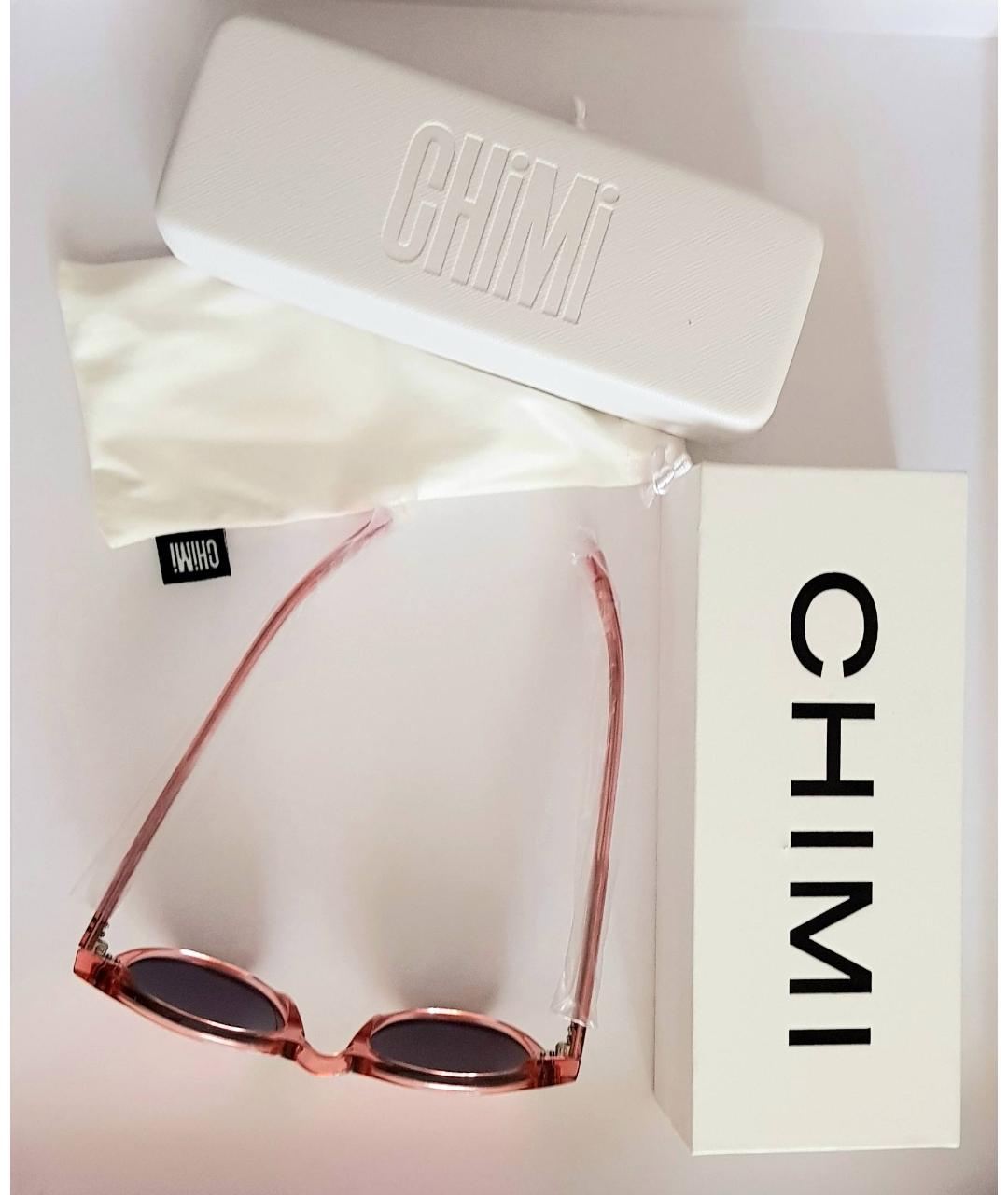 CHIMI Розовые пластиковые солнцезащитные очки, фото 6