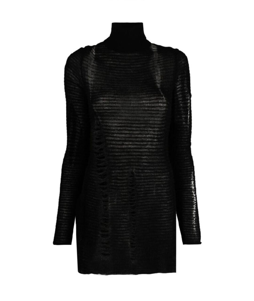 MM6 MAISON MARGIELA Черный шерстяной джемпер / свитер, фото 1