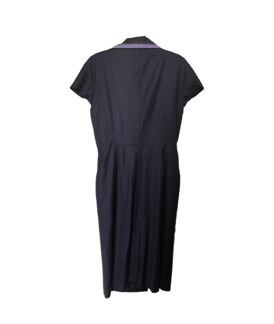 CHRISTIAN DIOR PRE-OWNED Фиолетовое хлопковое платье, фото 2