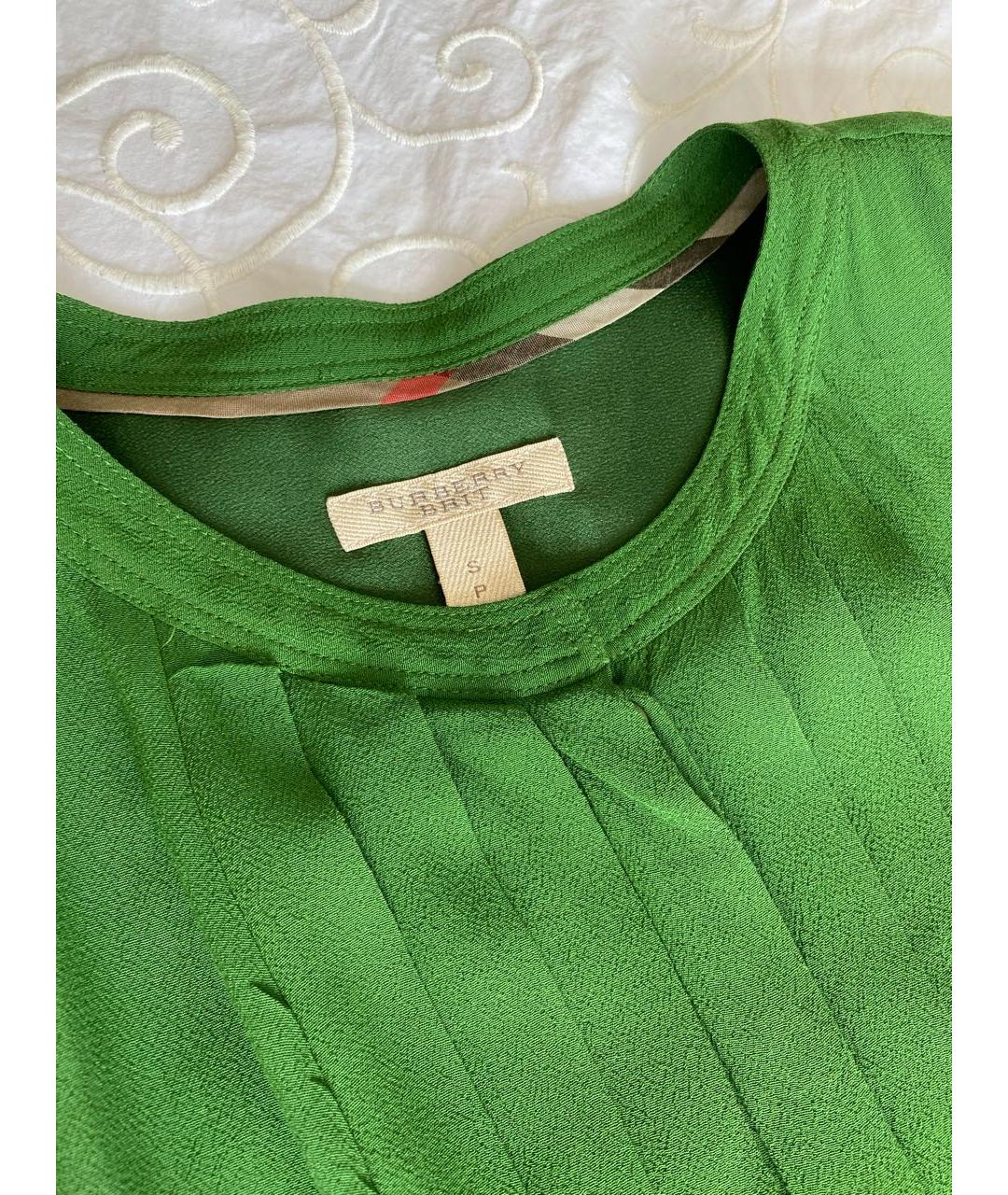 BURBERRY BRIT Зеленая блузы, фото 3