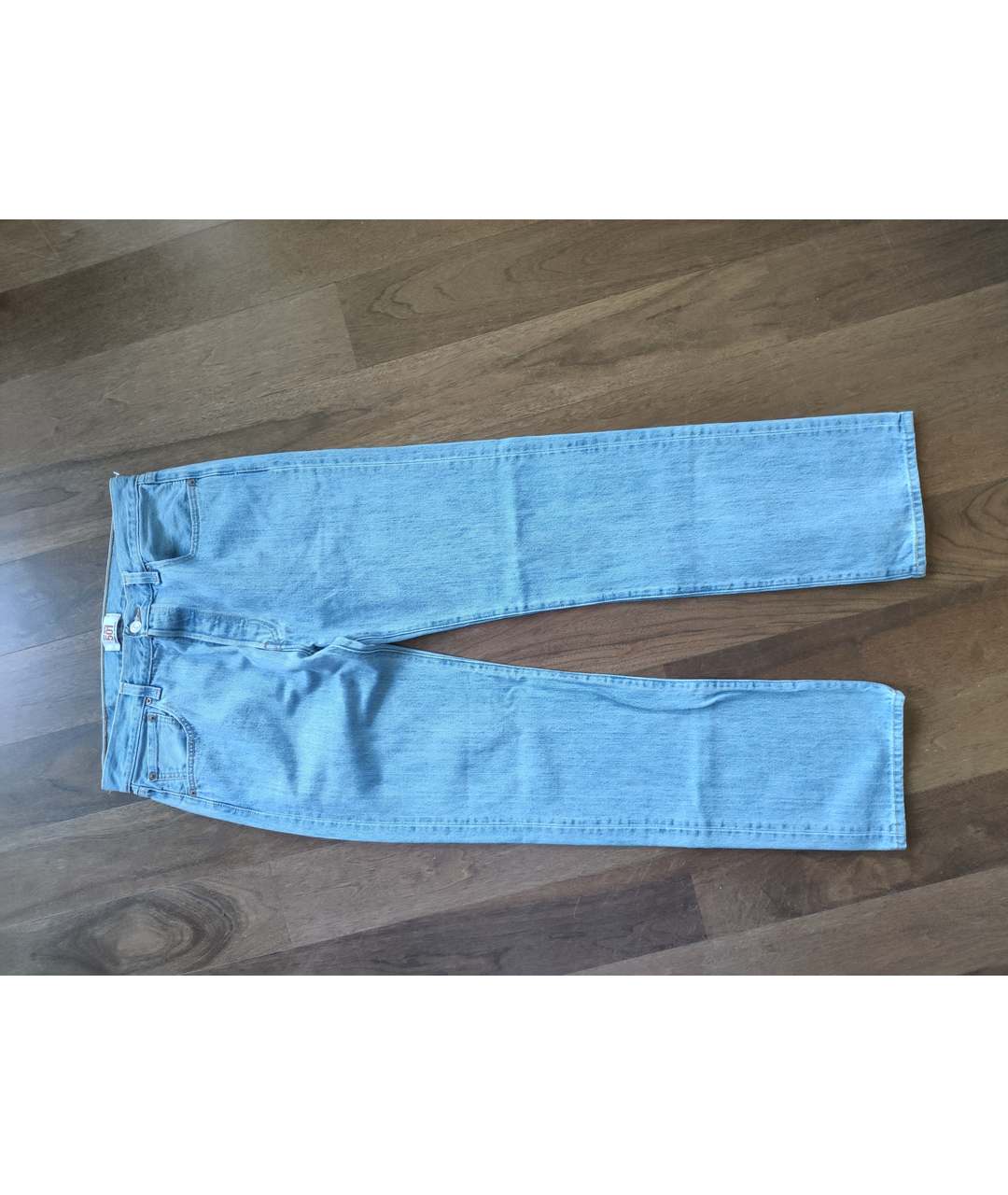 LEVI'S VINTAGE CLOTHING Голубые хлопковые джинсы, фото 8