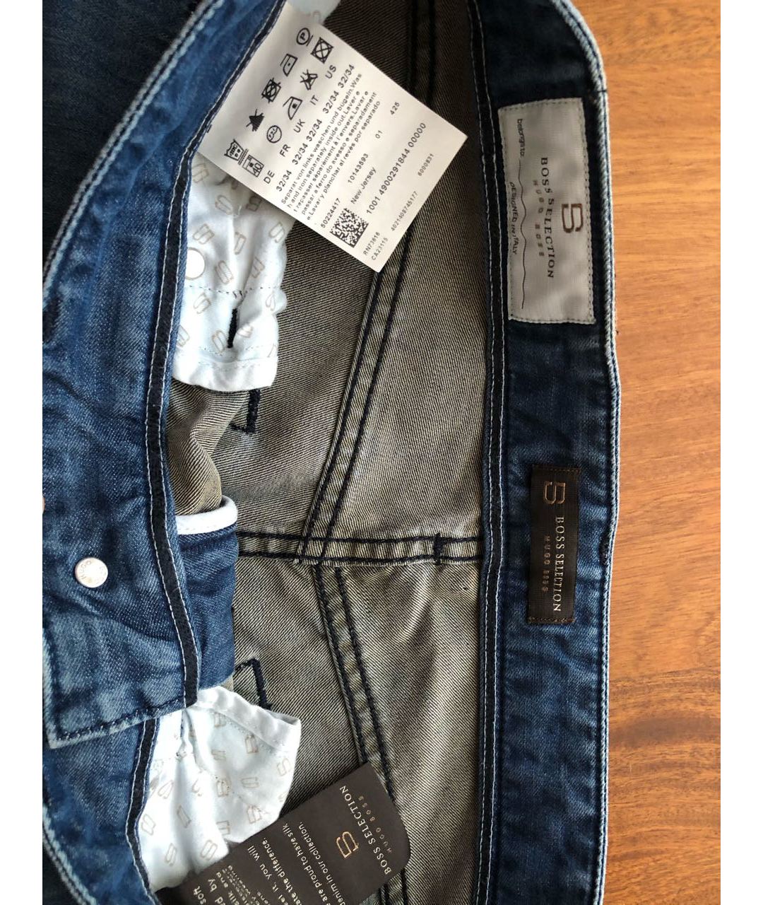 HUGO BOSS Синие джинсы, фото 5
