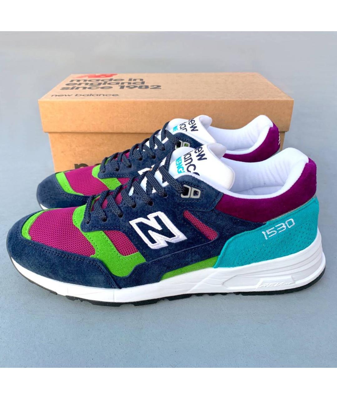 NEW BALANCE Мульти замшевые низкие кроссовки / кеды, фото 8