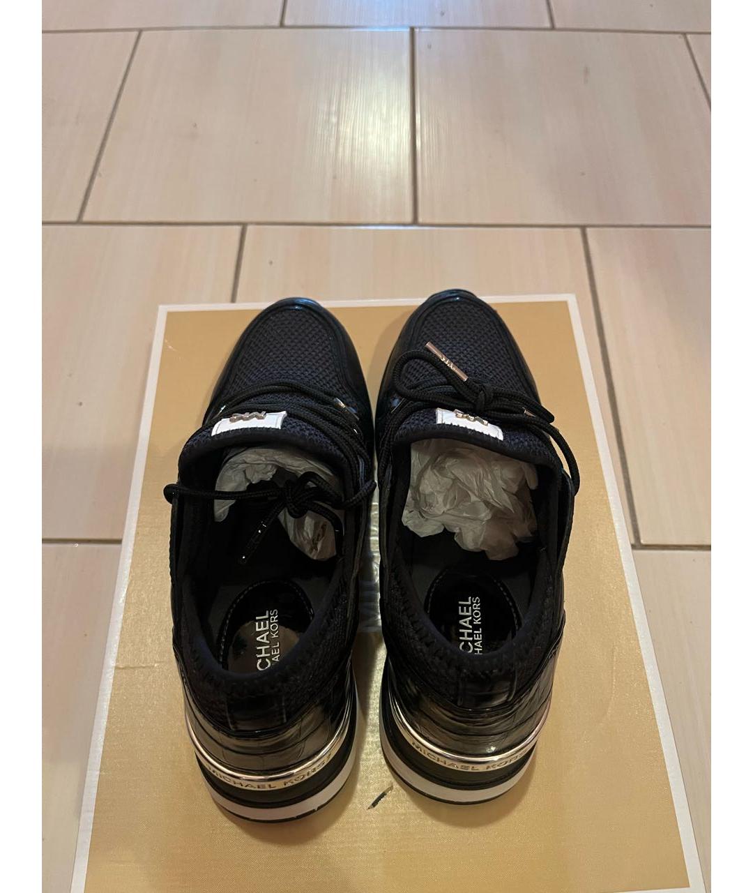 MICHAEL MICHAEL KORS Черные кроссовки, фото 3