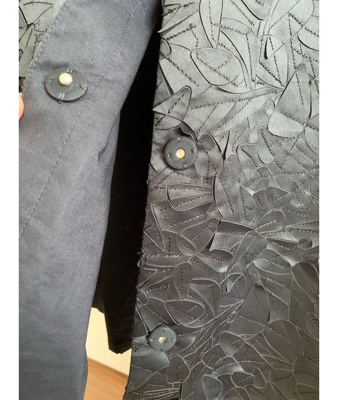 COS Темно-синий полиамидовый жакет/пиджак, фото 7