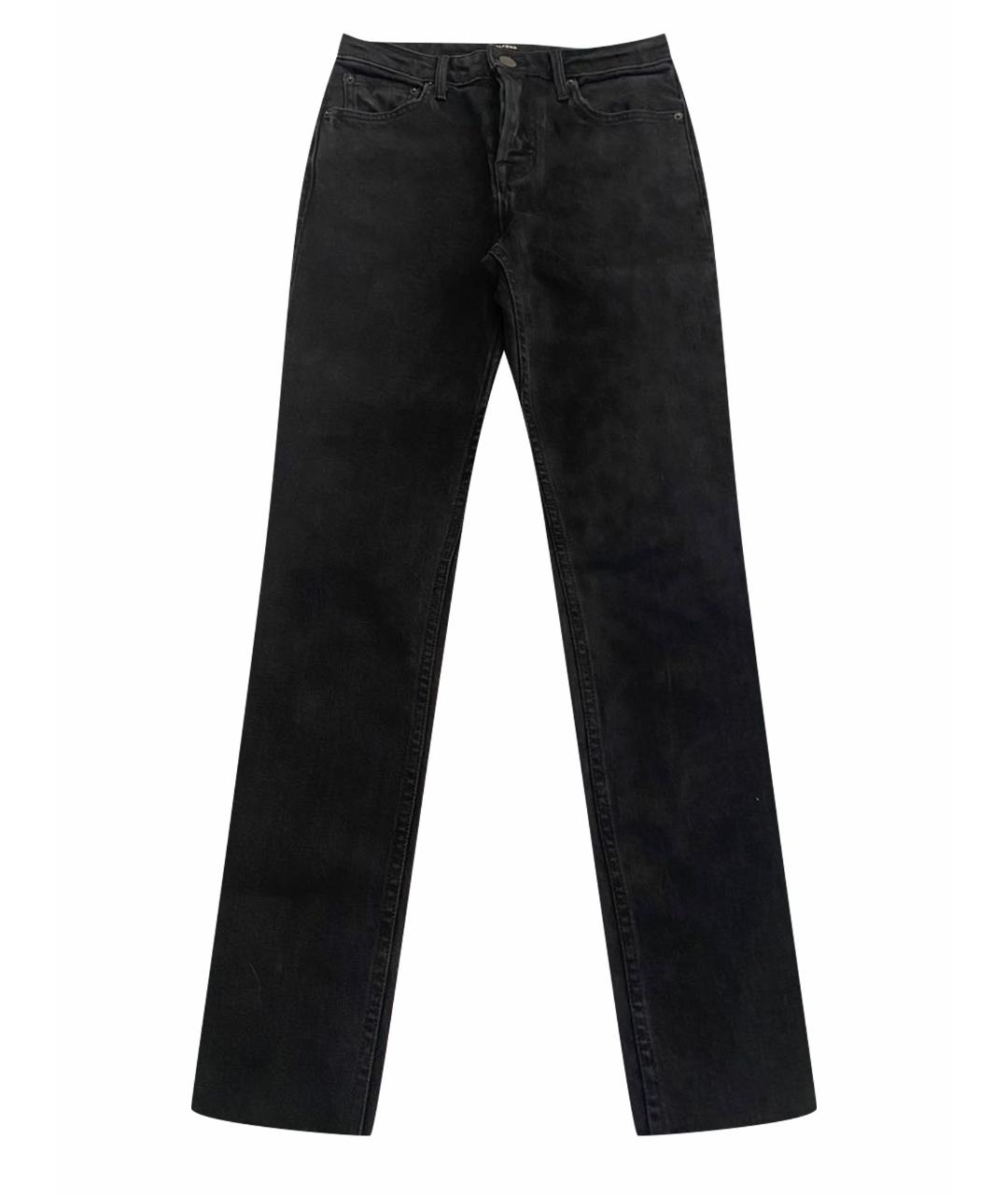 GRLFRND Черные прямые джинсы, фото 1