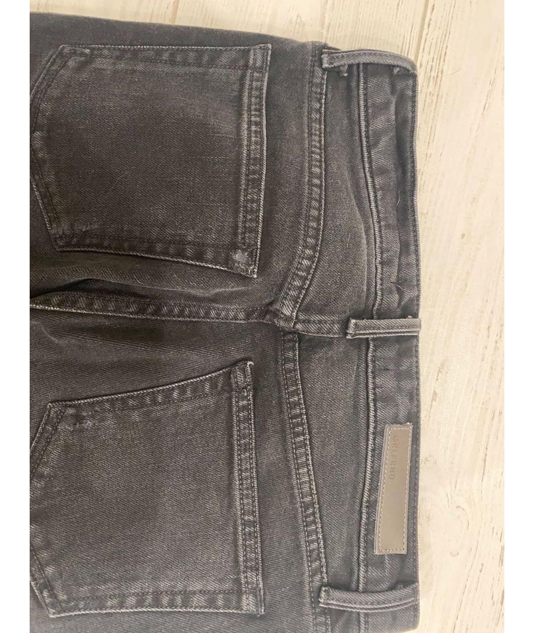 GRLFRND Черные прямые джинсы, фото 3