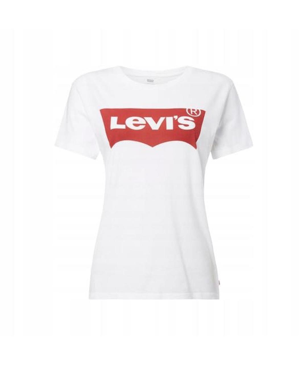 LEVI'S Белая хлопковая футболка, фото 1