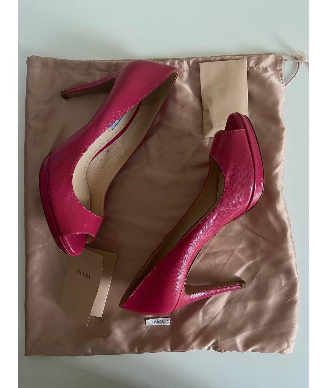PRADA Кожаные туфли, фото 6