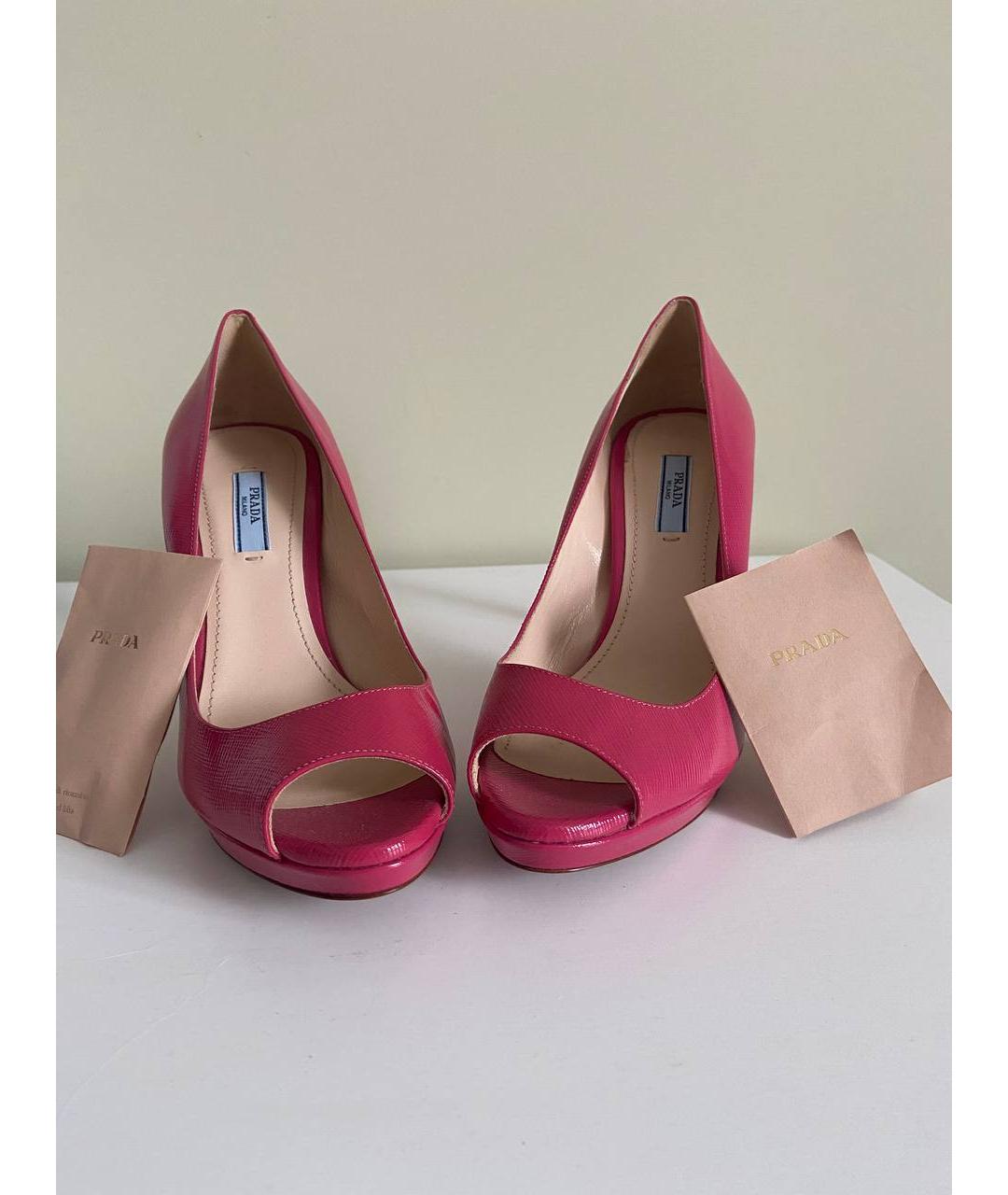 PRADA Кожаные туфли, фото 7