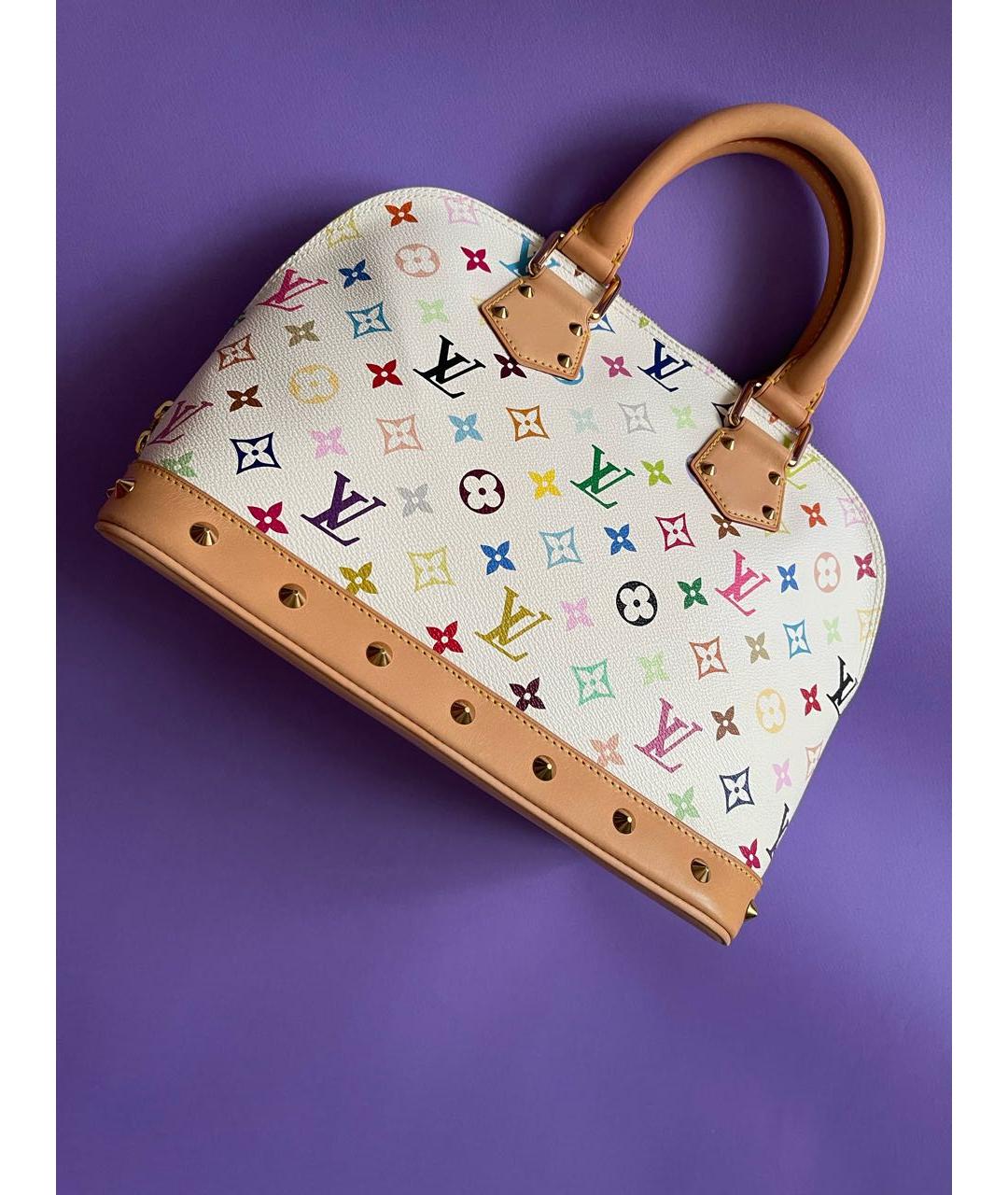 LOUIS VUITTON Мульти кожаная сумка с короткими ручками, фото 5