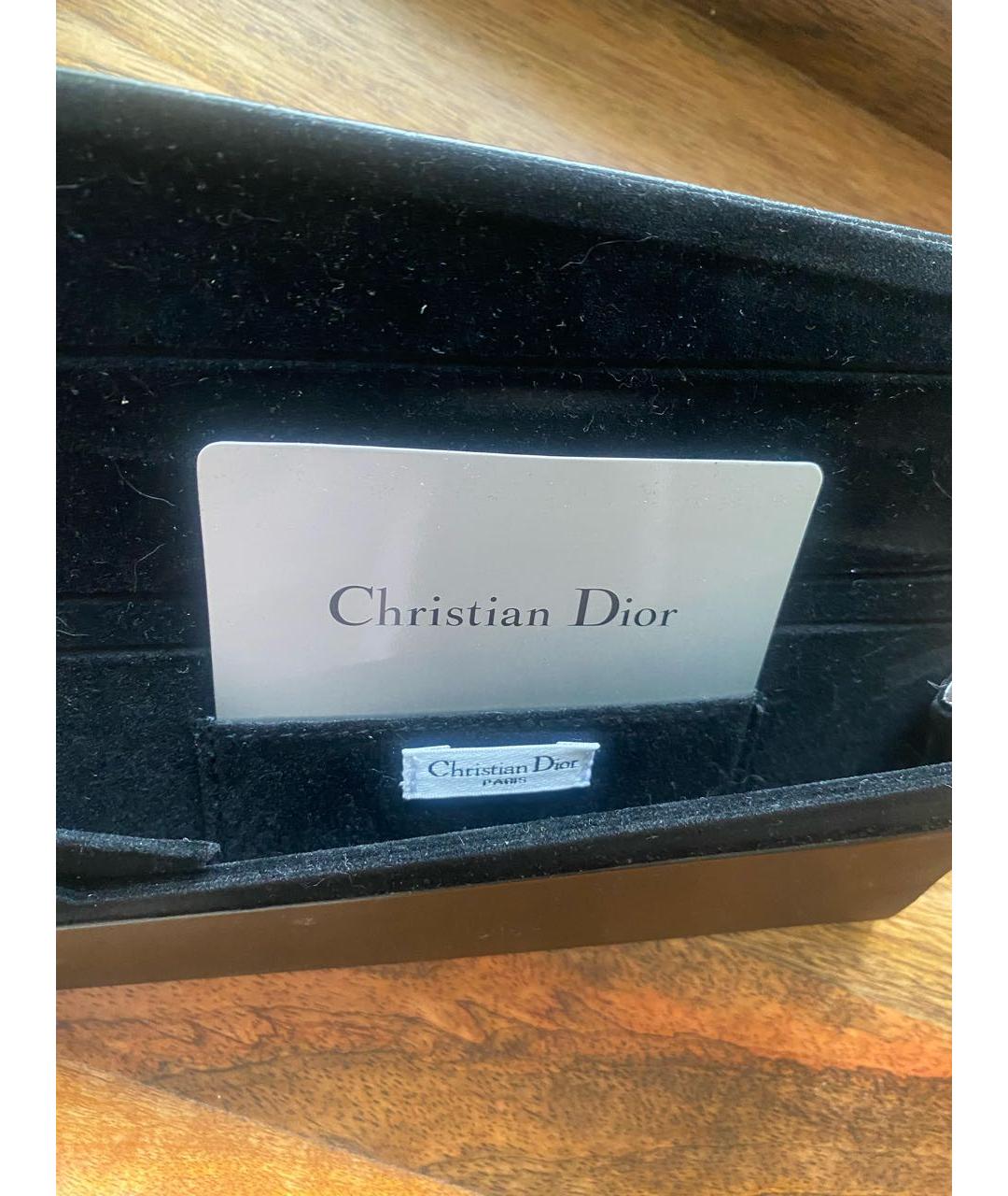 CHRISTIAN DIOR PRE-OWNED Синие пластиковые солнцезащитные очки, фото 4