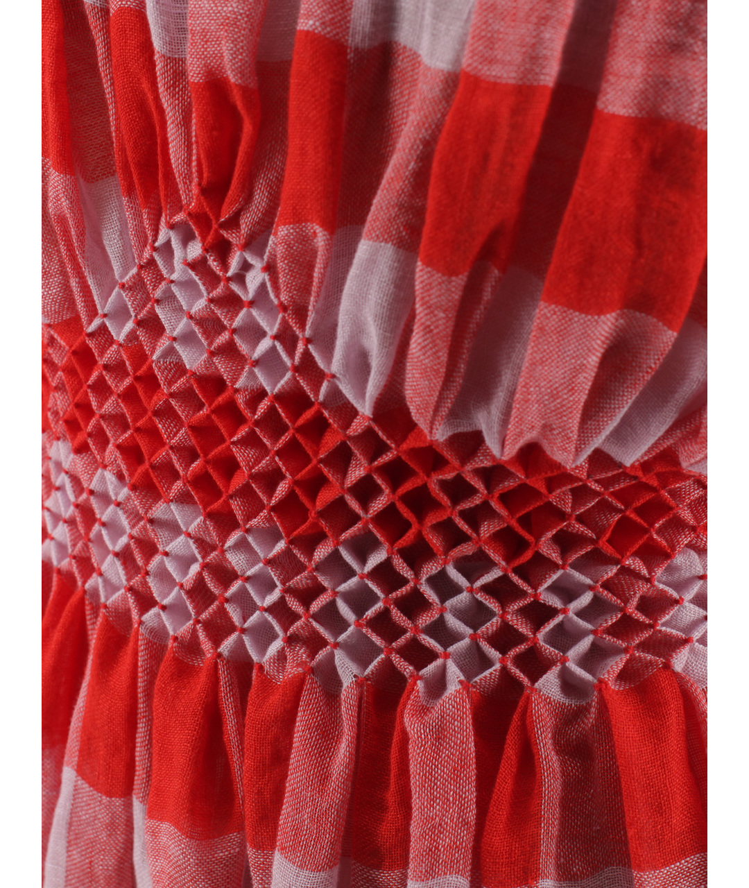 ERMANNO SCERVINO Красное льняное повседневное платье, фото 4