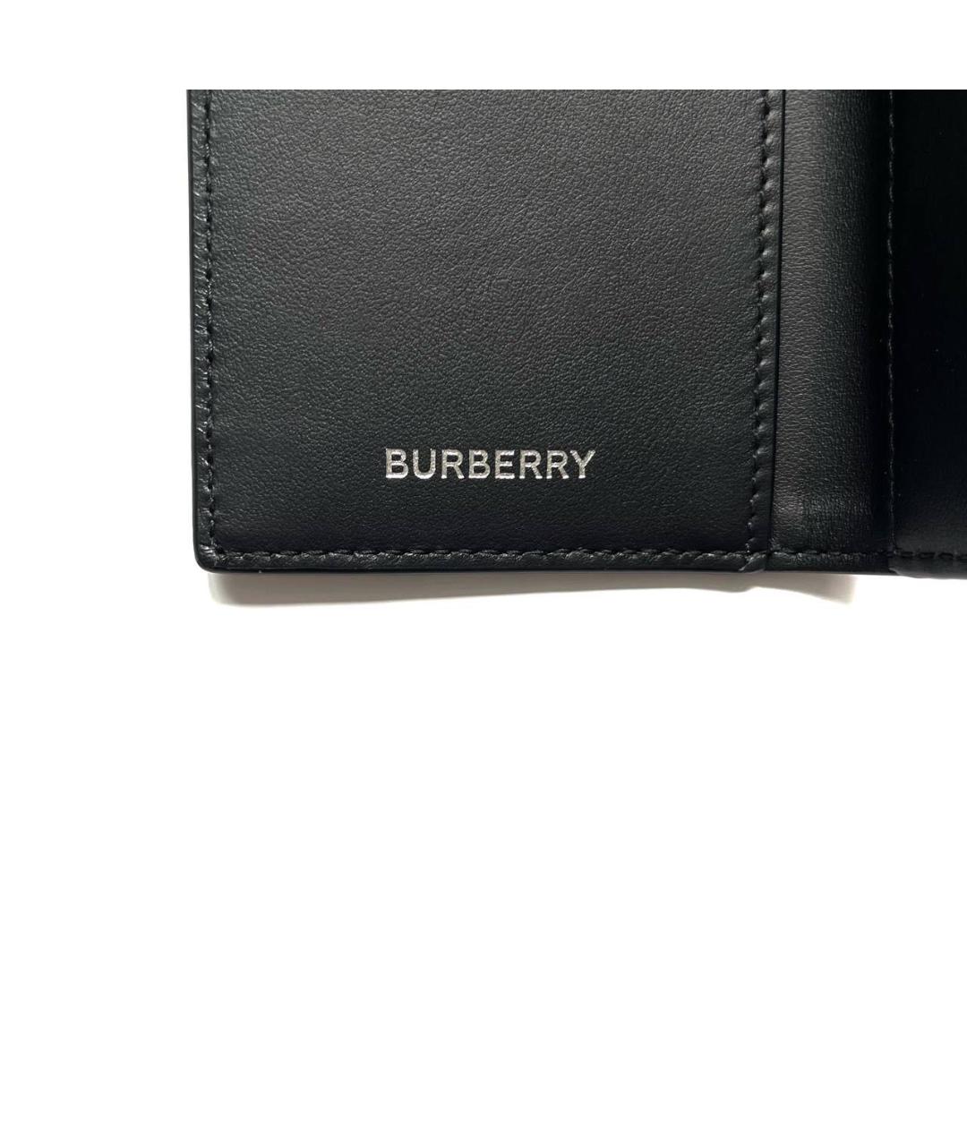 BURBERRY Коричневый кожаный кардхолдер, фото 5