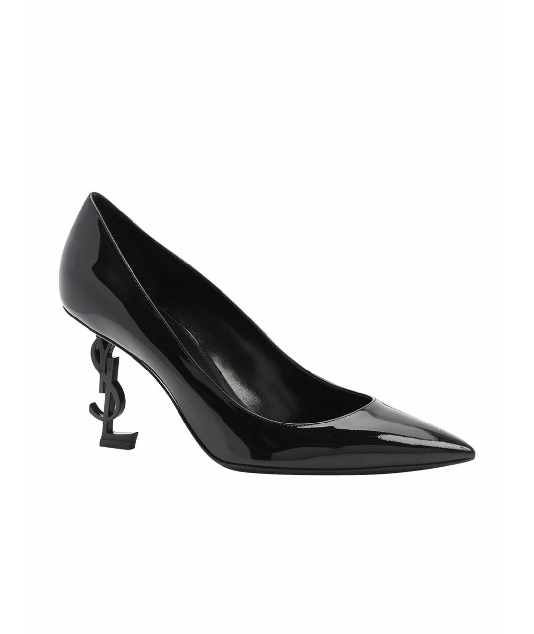 SAINT LAURENT Черные туфли из лакированной кожи для женщин – купить в ...