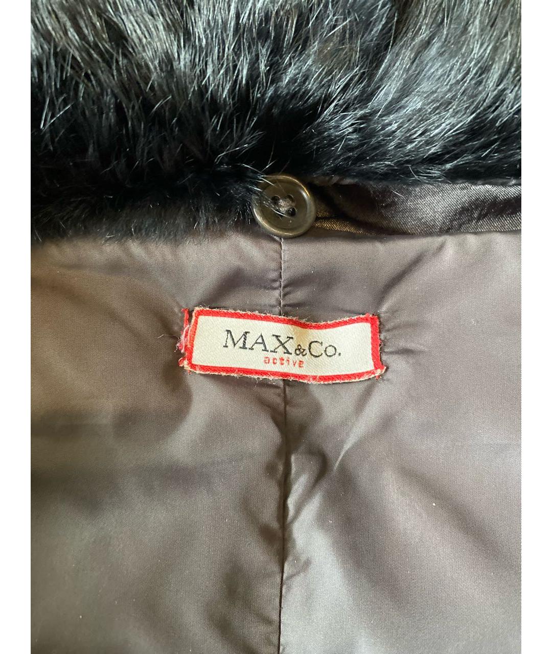 MAX&CO Коричневая атласная куртка, фото 3