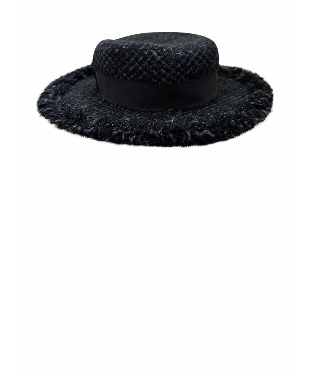 EUGENIA KIM Черная шляпа, фото 1