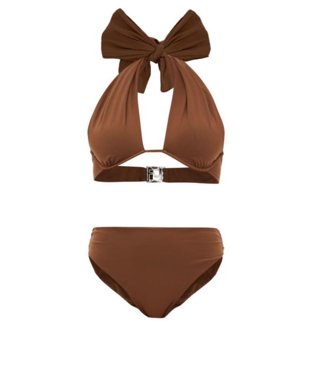 FENDI Коричневый полиамидовый купальник для женщин – купить в интернет ...